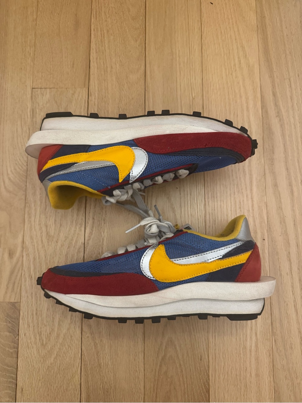 sacai x Nike LD Waffle Varsity Blue